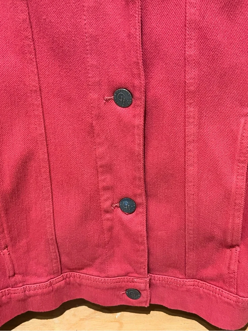 COLDWATER CREEK knit denim Jacket M - Picture 7 of 7